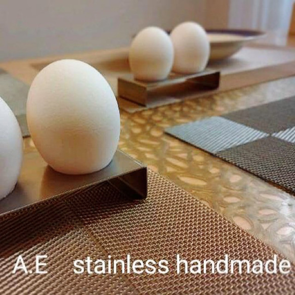 A,E＊エッグスタンド【2個用】   ～egg holder【for２】～ 7枚目の画像