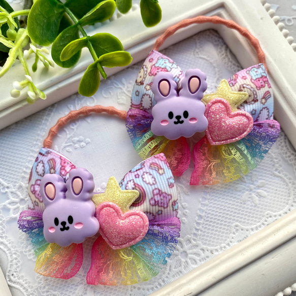 ヘアゴム　ベビーヘアクリップ　虹１〜５ ヘアゴム ベビーヘアクリップ 虹1〜5-公式 激安通販