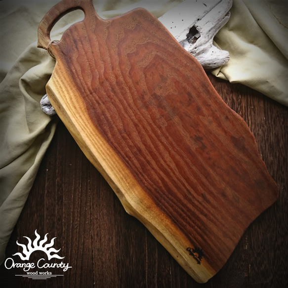 ✨高級楓一枚板✨サイドボード、TVボード＊楓カッティングボード1枚プレゼント＊ 000000004319_SlneVBM.jpg