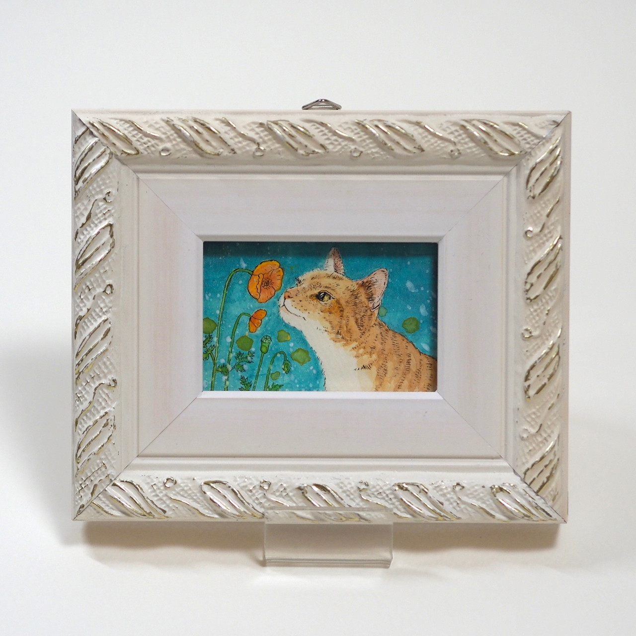 イラスト 作家様　トラ　虎　寅　原画　水彩画　絵画　手描き 猫　ネコ科