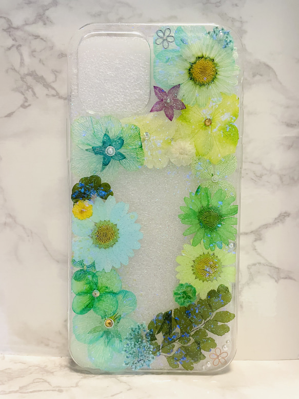 全機種対応､iPhoneケース､押し花ケース､押し花､スマホケース､押し