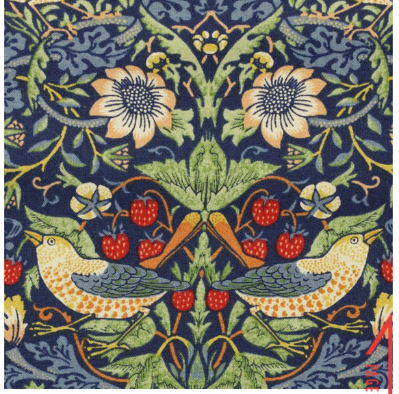 モーリーコレクション苺泥棒でバケツ型トートバッグを受注オーダー賜ります 1枚目の画像