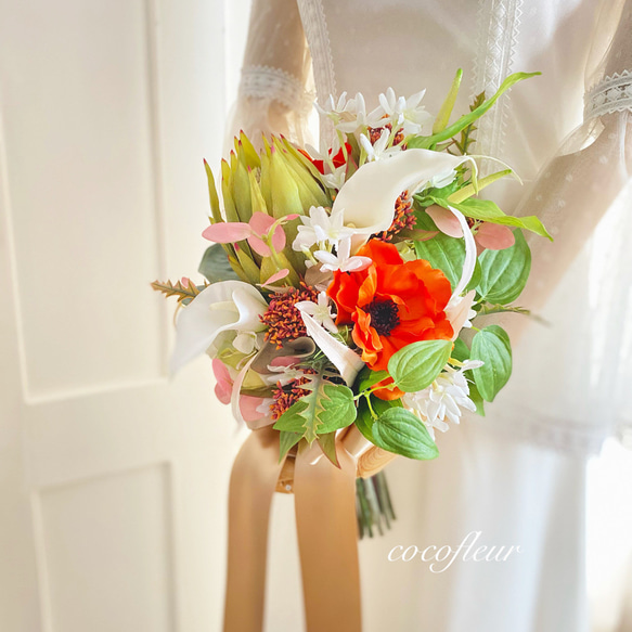 ナチュラルリゾートbouquet♡ブートニア付き