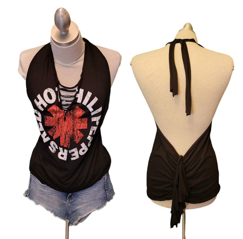 レッチリ★ホルターネックタンクトップ★カスタムオーダー受付てます！