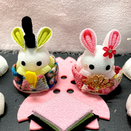 つまみ細工 雛人形 ひな人形・雛飾り hana to sora 通販 14300935