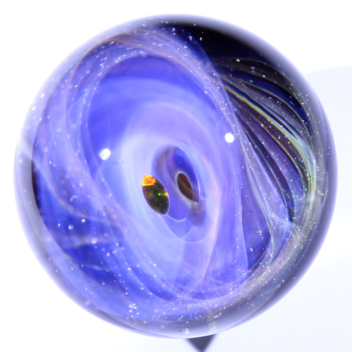 50mm 宇宙ガラスマーブル - オブジェ no.M057 立体・オブジェ