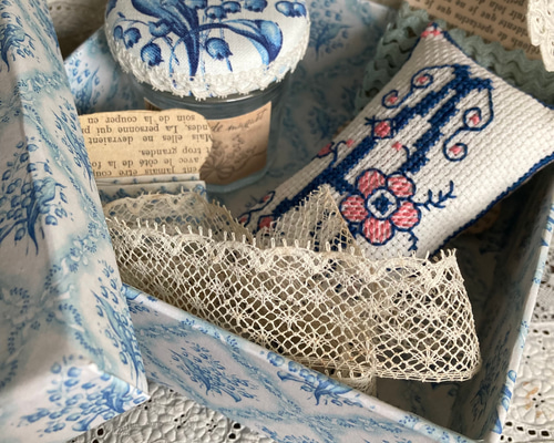 訳あり☆ラリック フランス☆すずらん ビンテージ プレート