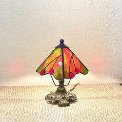 さくらんぼのランプ　ステンドグラス 7枚目の画像