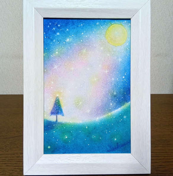 パステルアート 星空のシャワー パステル画原画 絵画 T's Arts 通販