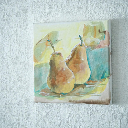 原画】洋梨の絵 絵画 Hang 通販 14303139｜Creema(クリーマ)