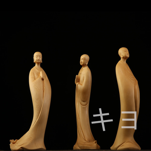 美術工芸品 桧木材 精密彫刻 彫刻 飾り置物 収蔵品 彫刻 キヨ 通販