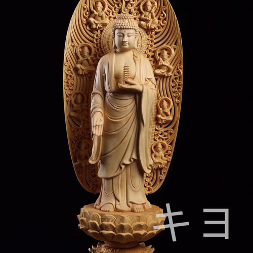 仏師で仕上げ品  東方三聖     木工細工 招財開運  精密細工 開運風水x 仏師で仕上げ品 東方三聖 木工細工 招財開運 精密細工 開運風水x