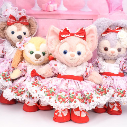 シェリーメイ 服 着せ替え コスチューム ボンネット付苺ちゃん