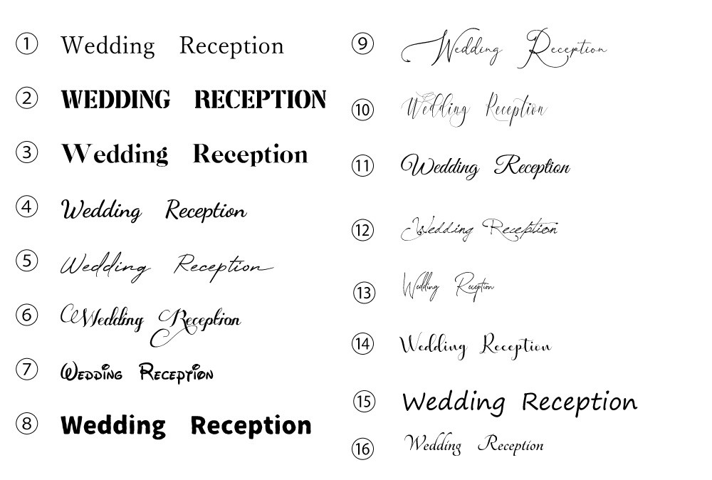 アクリル製ウェルカムボード