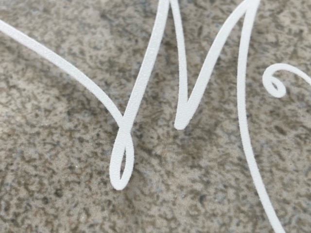 アクリル製ウェルカムボード