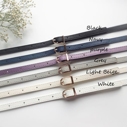 色が選べる ★ スマホショルダー ストラップ付き iphoneケース クラシカルチェック柄 9枚目の画像