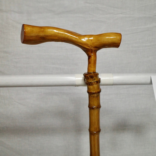 根鞭 ステッキ 竹 杖 アンティーク ねぶち 曲がり竹 【公式通販】