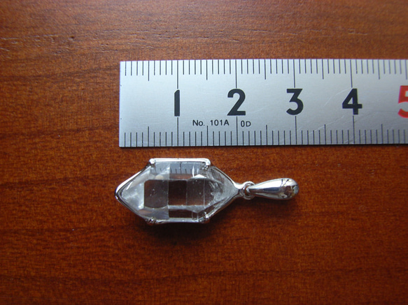 SVチベット水晶ペンダントトップ 6枚目の画像