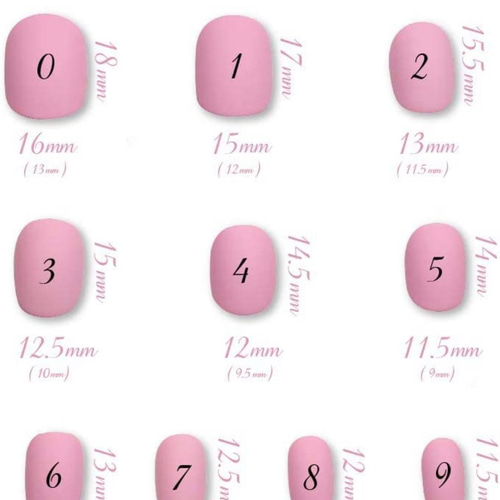 サイズ計測用ネイルチップ ネイルチップ（つけ爪） luna-nail 通販