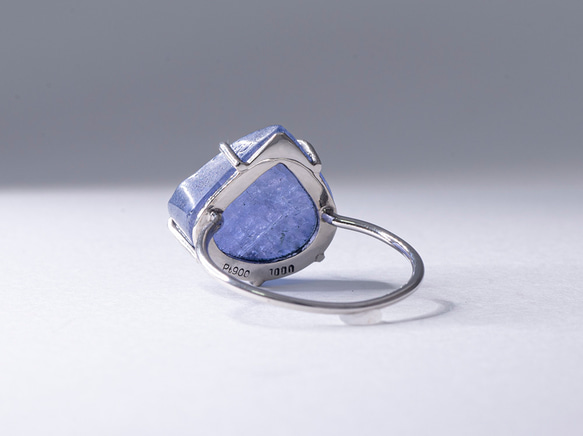 Tanzanite_10.00ct Pt900 Ring 4枚目の画像