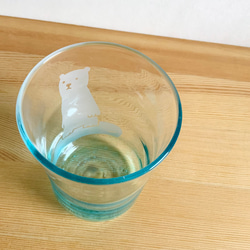 夏コップ　シロクマ　グラス　ビアグラス 6枚目の画像
