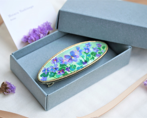 お花バレッタ Amazon.co.jp: 花バレッタ樹脂 Foral ヘアクリップバレッタ