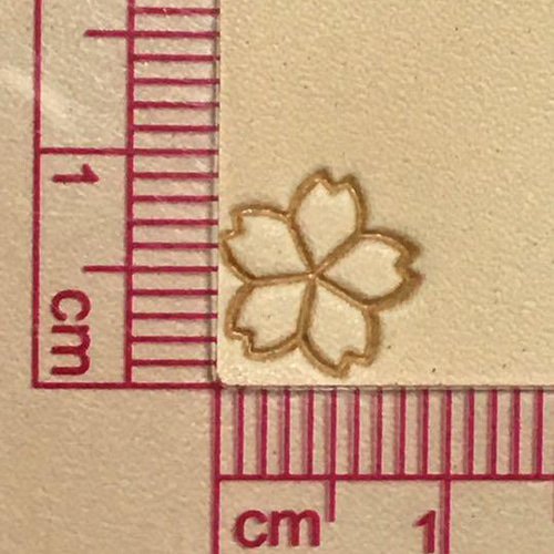 桜さくら❤️木槌などで刻印❤️革細工レザークラフト その他素材