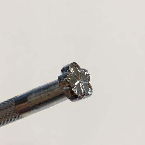 木槌などで刻印】さくら桜 レザークラフト ハンドメイド 革細工 金属