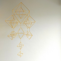 ストローヒンメリ ブラック ☆ミニ2点セット☆ モビール ✫tamama