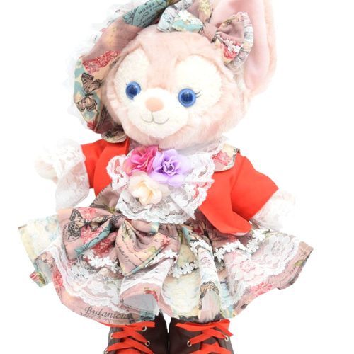 リーナベル 服 着せ替え コスチューム ヴィンテージ柄ドレス 本体無 S