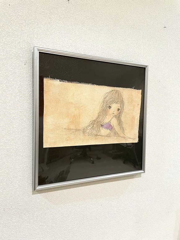 「 愛と、ユーモアと。」　　　　　絵画 4枚目の画像