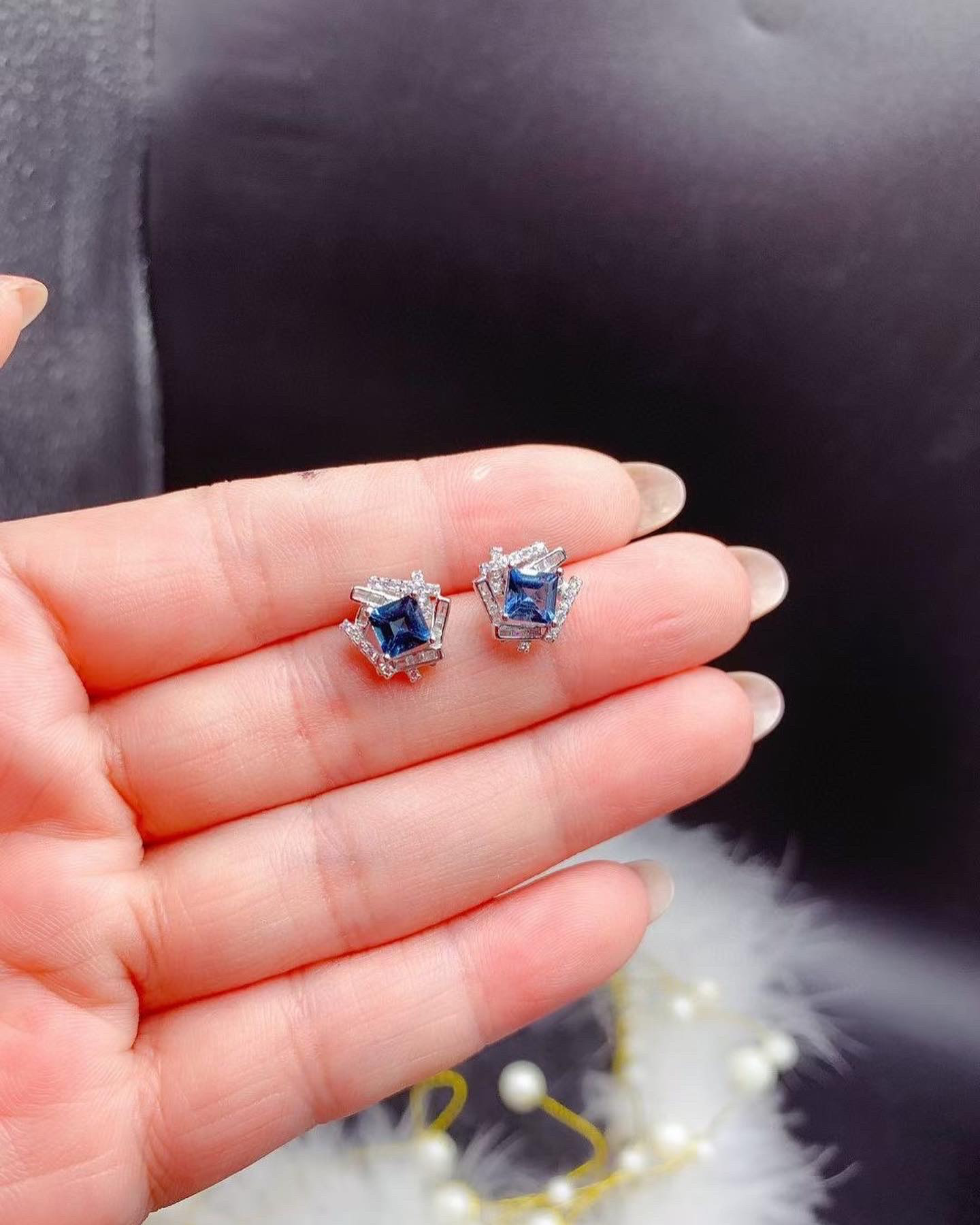 テイクアップ TAKE-UP [ セカンドピアス]Pt ロンドンブルー