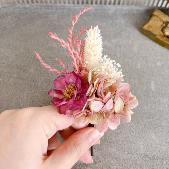 装いの時間 【 02 lilac 】 ヘアアクセサリー プリザーブド 装いの時間 【 02 lilac 】 ヘアアクセサリー プリザーブド