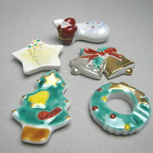 ◇商品番号 3447 京のクリスマス箸置きセット 箸・箸置き 松韻堂 通販