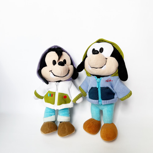 ぬいもーず用,ギンガム赤チェックドレス｜ダッフィー