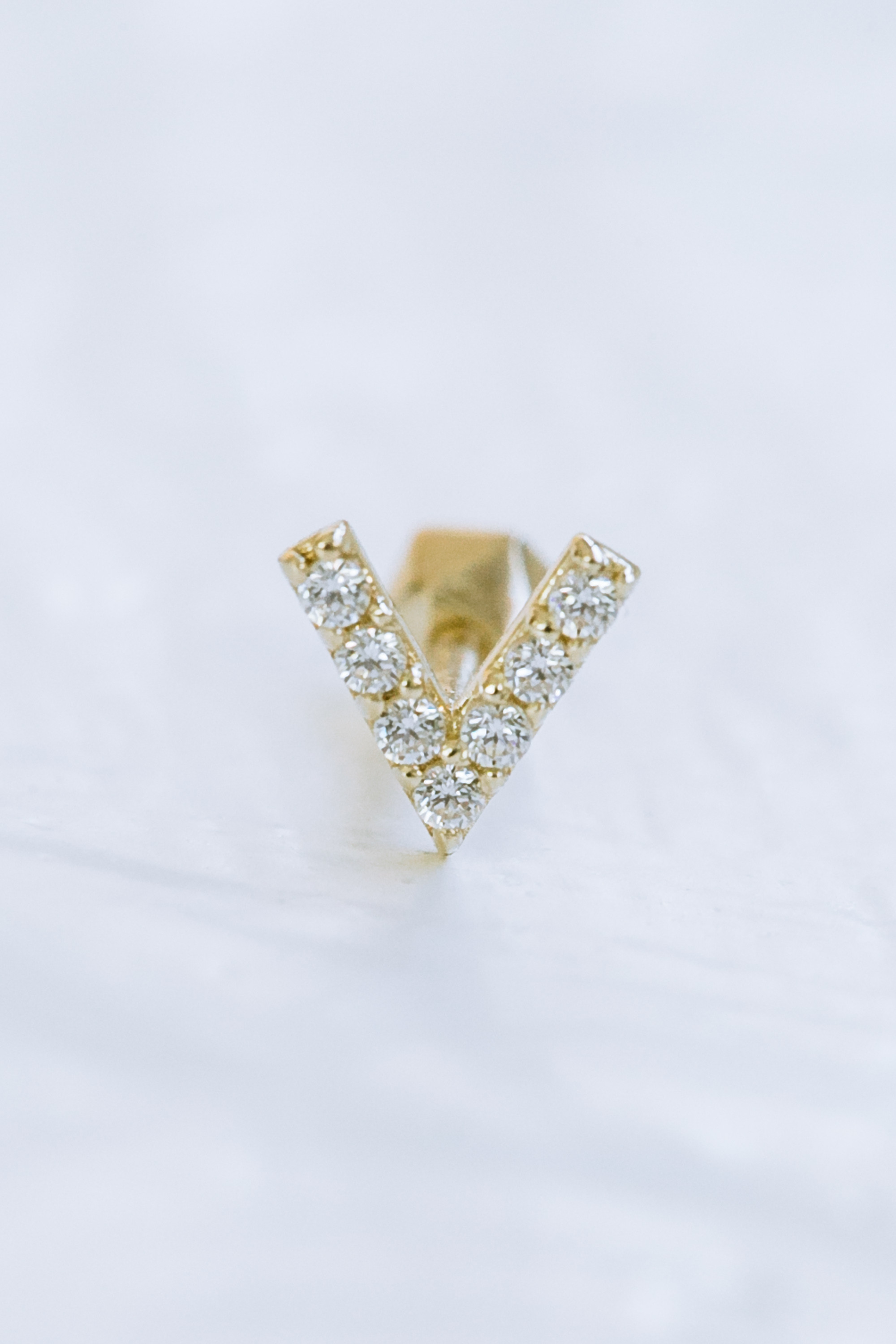 14K金 ヘリックス 軟骨 アンチトラガス アウター インナーコンクバーベルイヤリング ピアス