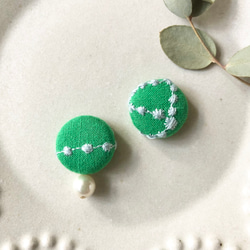 再販》ミナペルホネンஐ skyful ピアス/イヤリング ｡:°ஐ ピアス