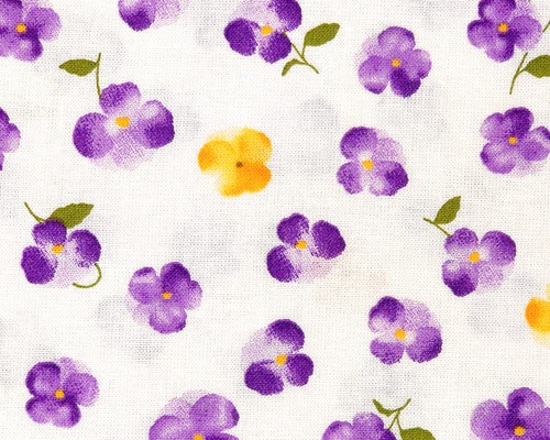 レンガ調タイル(パンジー)デコパージュ　ビオラ　花柄　花　花柄雑貨　キッチン雑貨 d136a0848b6b85a4d50798bfdac162