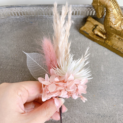 装いの時間 【 04 pink 】 ヘアアクセサリー プリザーブドフラワー