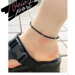 黒（ブラック） アンクレット の人気通販｜Creema(クリーマ