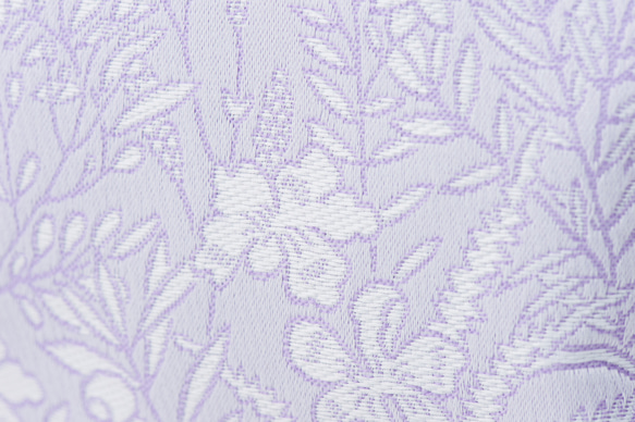 【京都芸美堂】 西陣織　がま口バック Floral　小さいサイズ 6枚目の画像