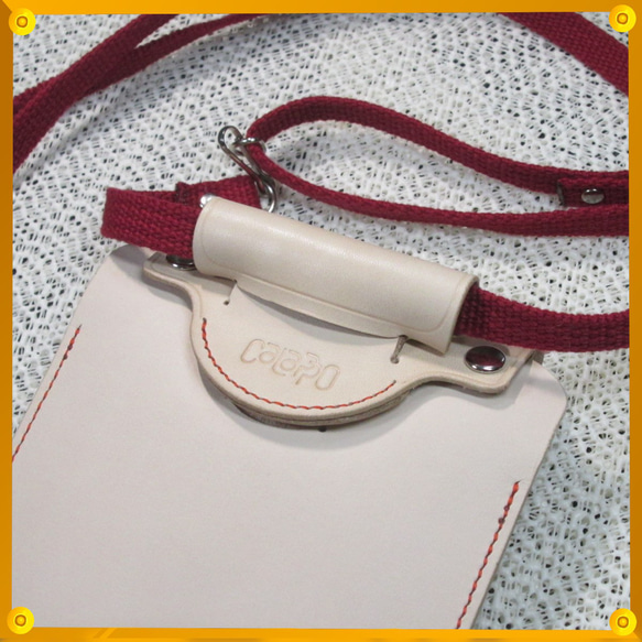Smartphone・BAG -ポケットワンピース-　スマホショルダーバッグLサイズ 5枚目の画像