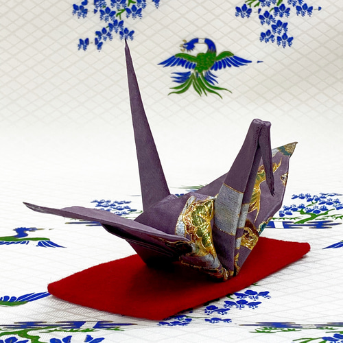 蒼衣　折り鶴15×15cm 折り紙・鶴 | Kids Web Japan | Web Japan
