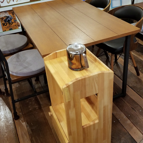 PAKAI SHINWA 木製サイドテーブル キャスター付き キッチンワゴン 楽天市場】[ 送料無料 ] 一年保証 ワゴン キッチンワゴン
