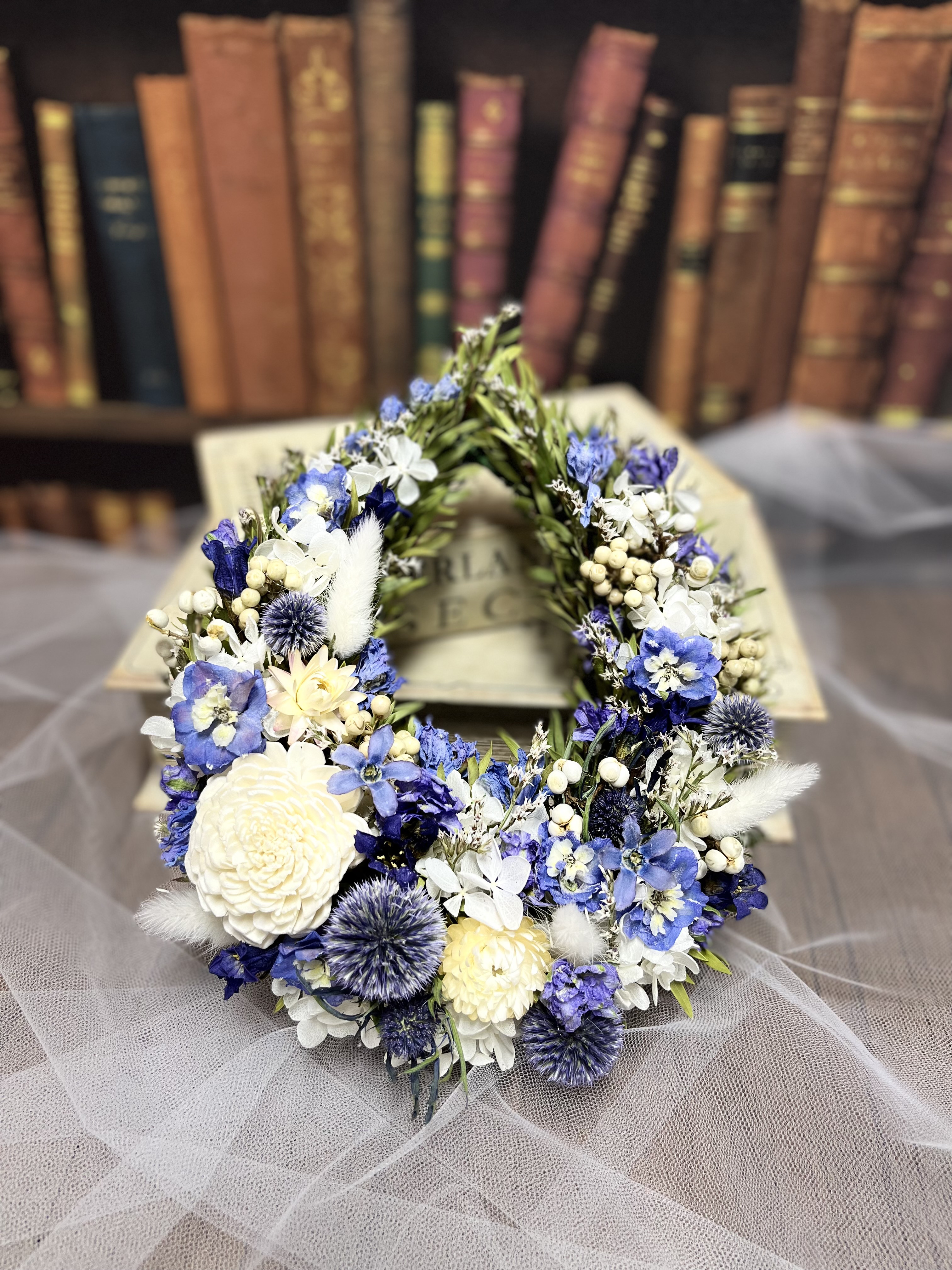 しずく型リース リース Angel flower 通販 14308757｜Creema(クリーマ)