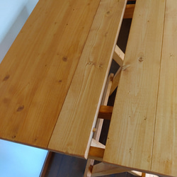 木製テーブル【アウトドア・作業テーブル等】コンパクト収納 9枚目の画像