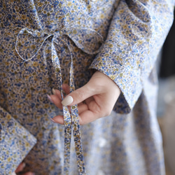 【新款】Kima服裝製作/longshirt onepiece花藍/長襯衫連衣裙 第4張的照片