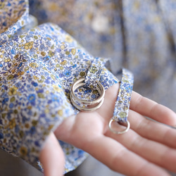 【新款】Kima服裝製作/longshirt onepiece花藍/長襯衫連衣裙 第5張的照片