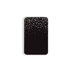 Twinkling Stars★Black&Gray　モバイルバッテリー 1枚目の画像