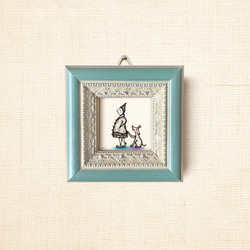 アートプリント | 奈良美智 Yoshitomo Nara｜勉強中（学習中） 絵画